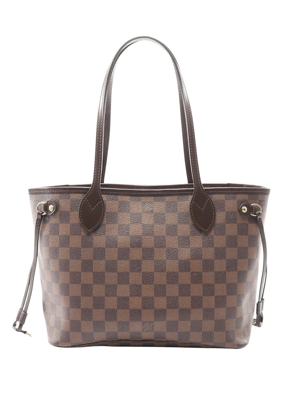 Louis Vuitton Pre-Owned 2009 Damier Ebene Neverfull PM tote bag - Marrone