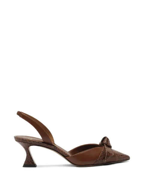 Alexandre Birman Pumps Clarita con effetto serpente