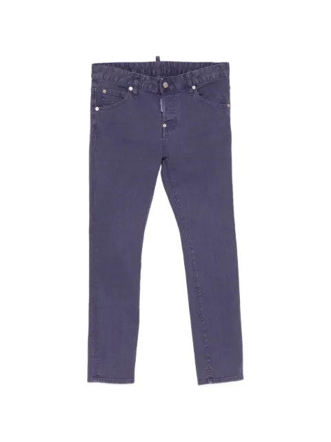 DSQUARED2 logo-tag slim-fit jeans
