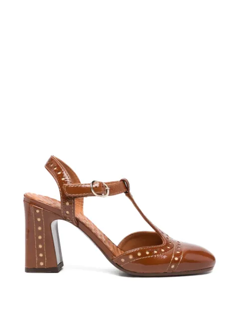 Chie Mihara Mira perforated T-bar pumps