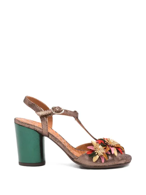 Chie Mihara Uliva floral-embellished T-bar sandals