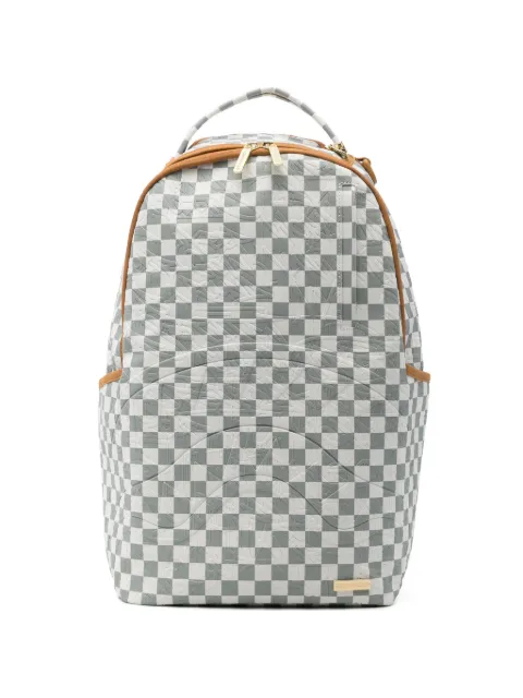 Sprayground 3AM check-pattern embossed backpack