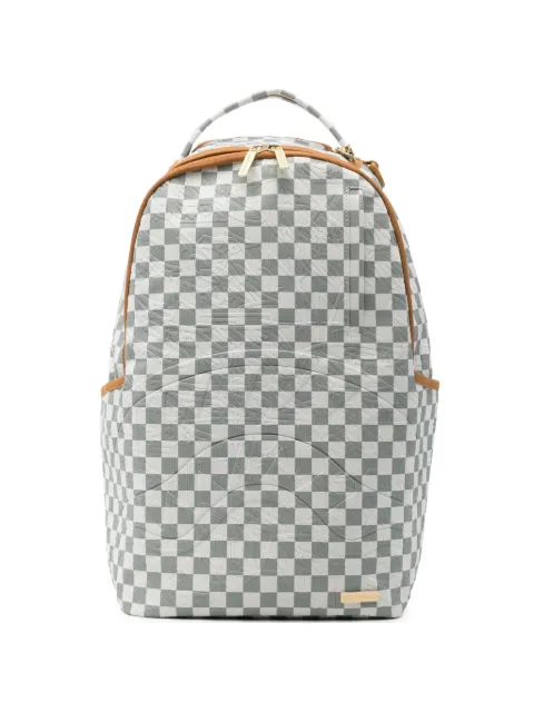 Sprayground 3AM check-pattern embossed backpack