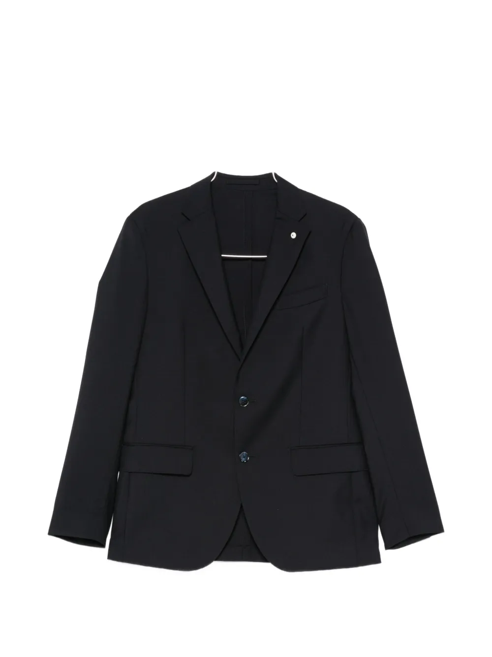 LUIGI BIANCHI MANTOVA single-breasted notched-lapels suit - Blu