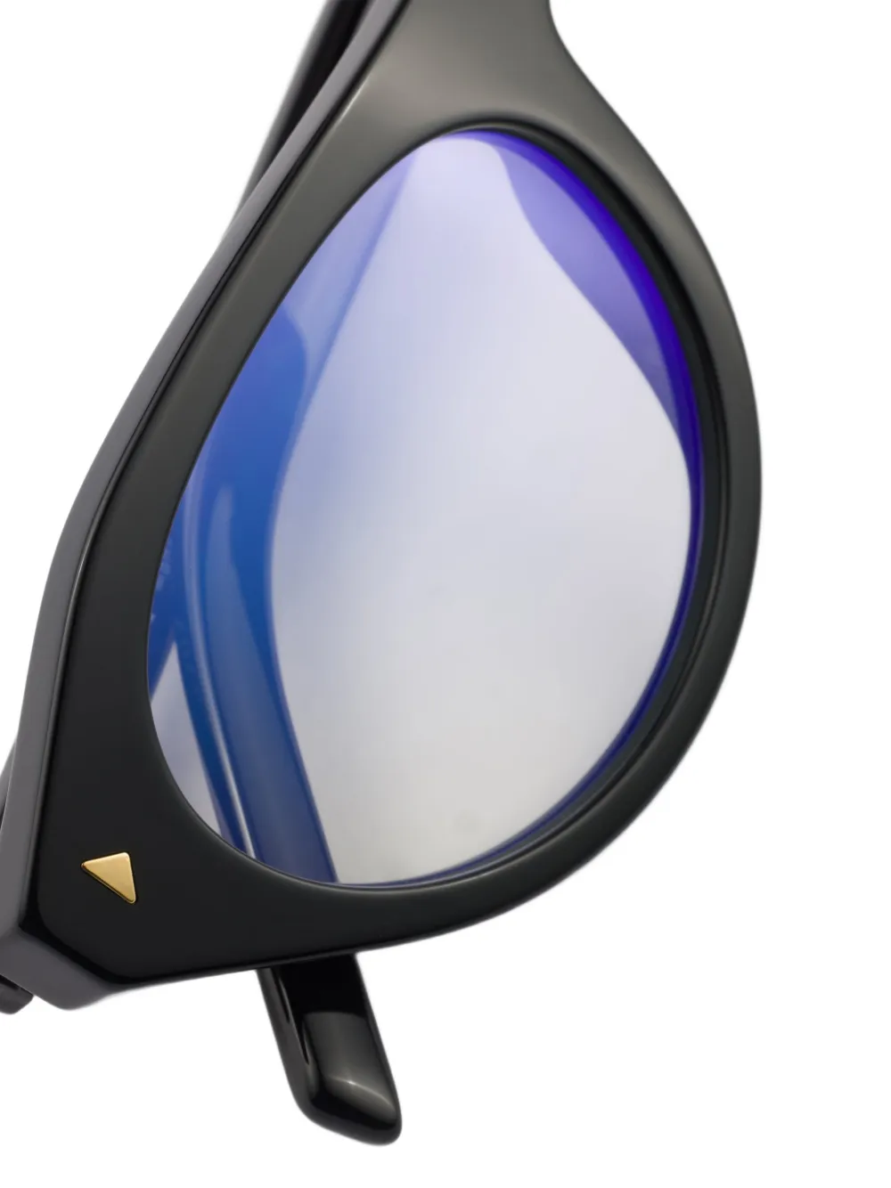 Prada Eyewear Zonnebril met iconisch metalen plakkaat Zwart