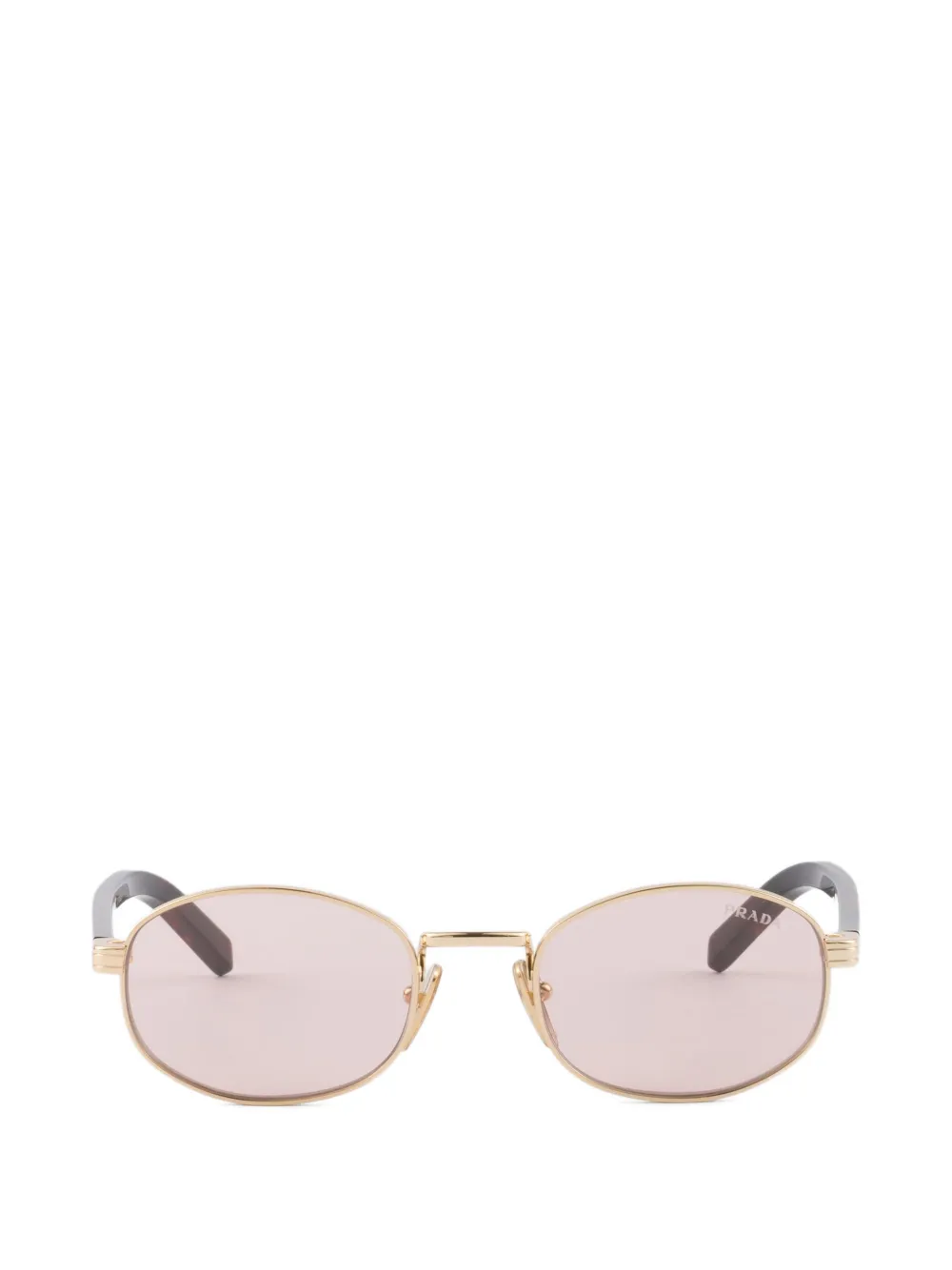 Prada Eyewear sunglasses with the iconic metal plaque - Oro