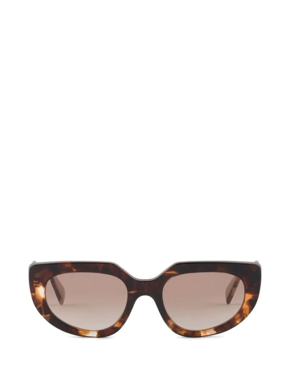 Prada Eyewear Occhiali da sole con logo - Marrone