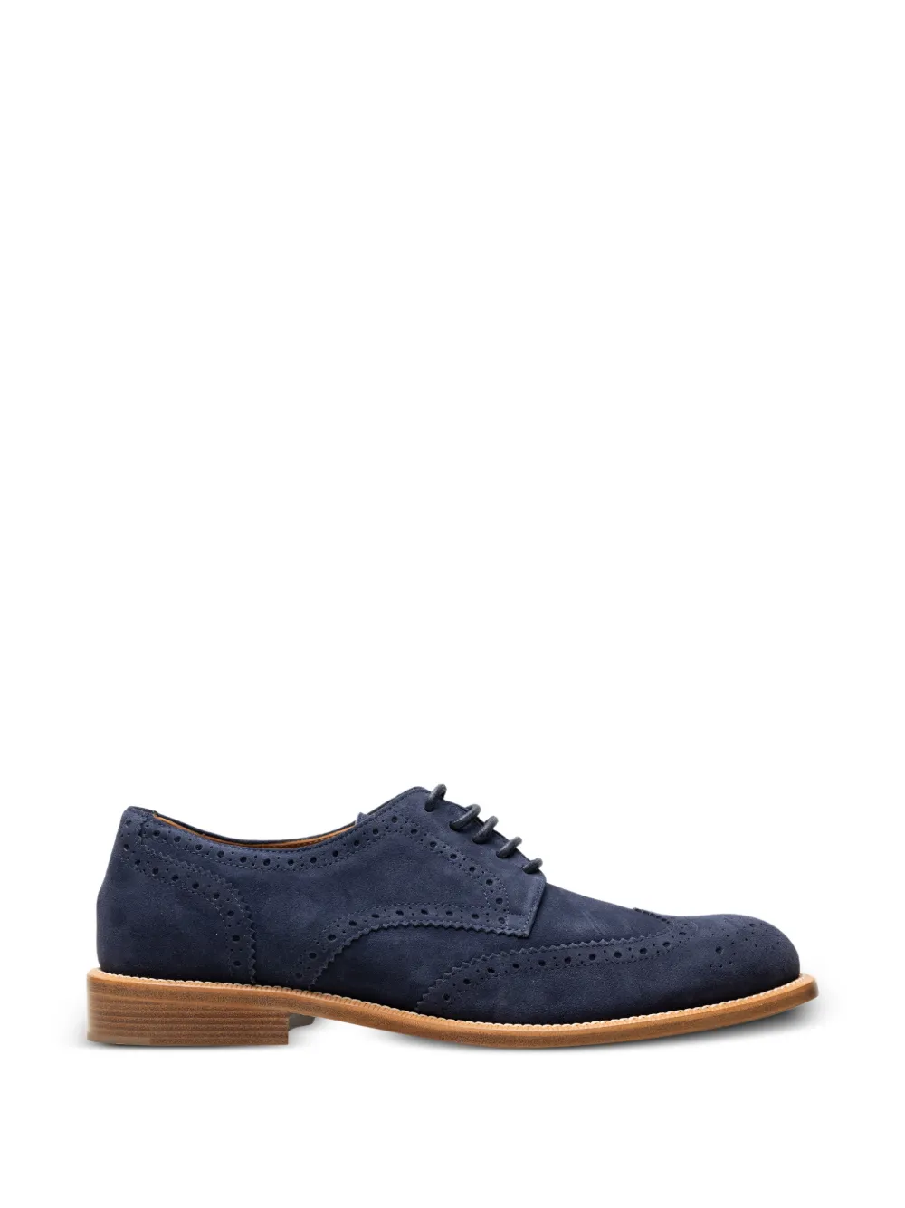 CHUCKIES suede brogues - Blau