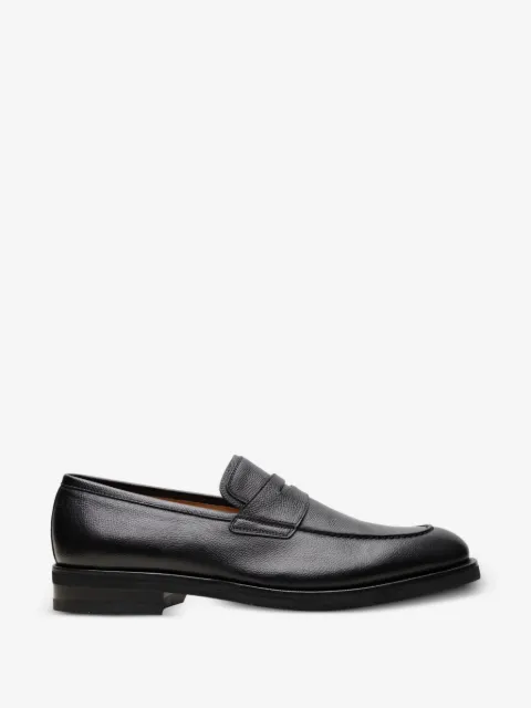 Ferragamo leather loafers