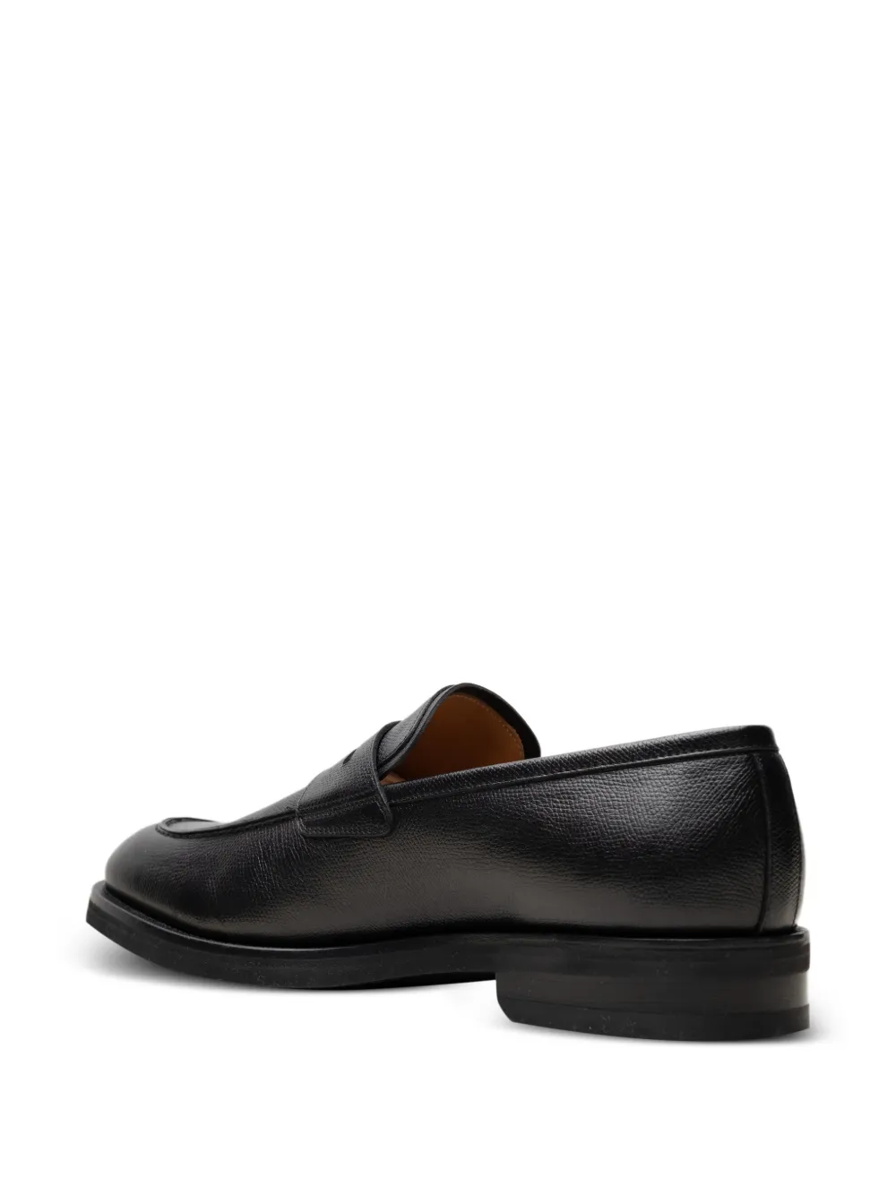 Ferragamo Leren loafers Zwart