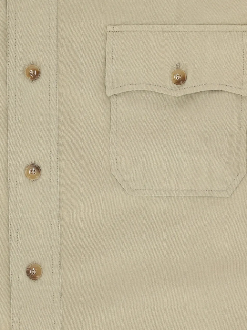 Fortela Cpo2.0 shirtjack met katoenen boring Beige
