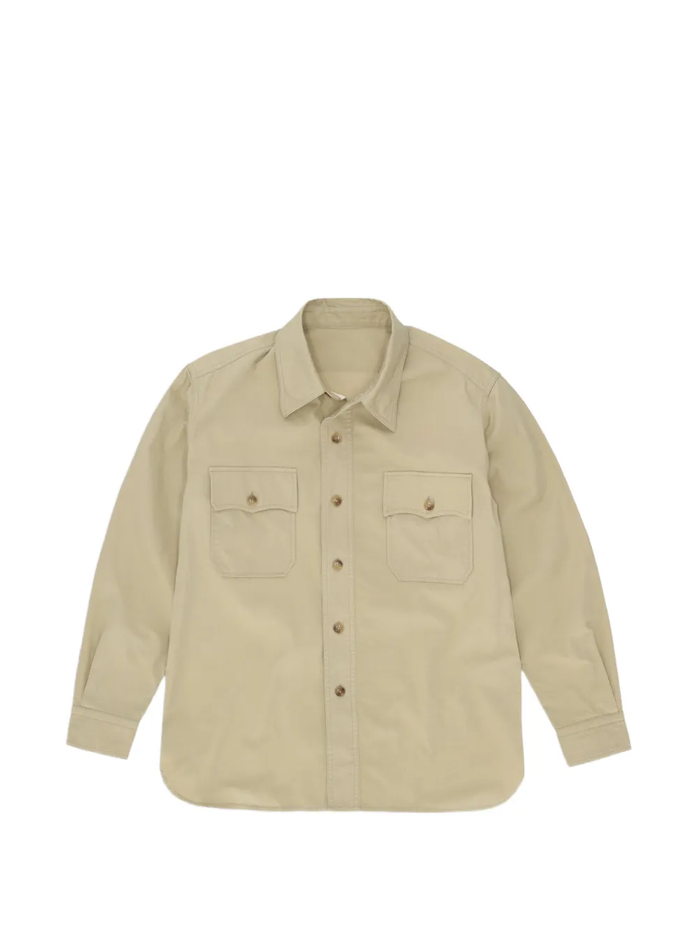Fortela Cpo2.0 cotton-drill shirt jacket - Toni neutri