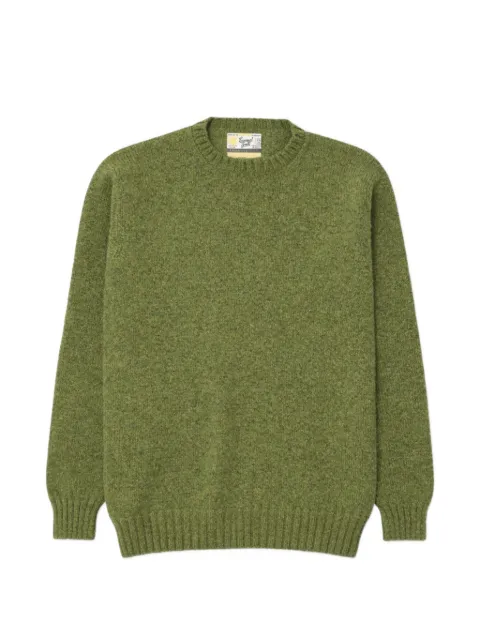 Fortela Shetland Crewneck wool-knit sweater