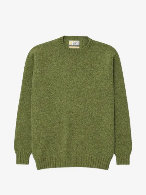 Fortela Shetland Crewneck wool-knit sweater