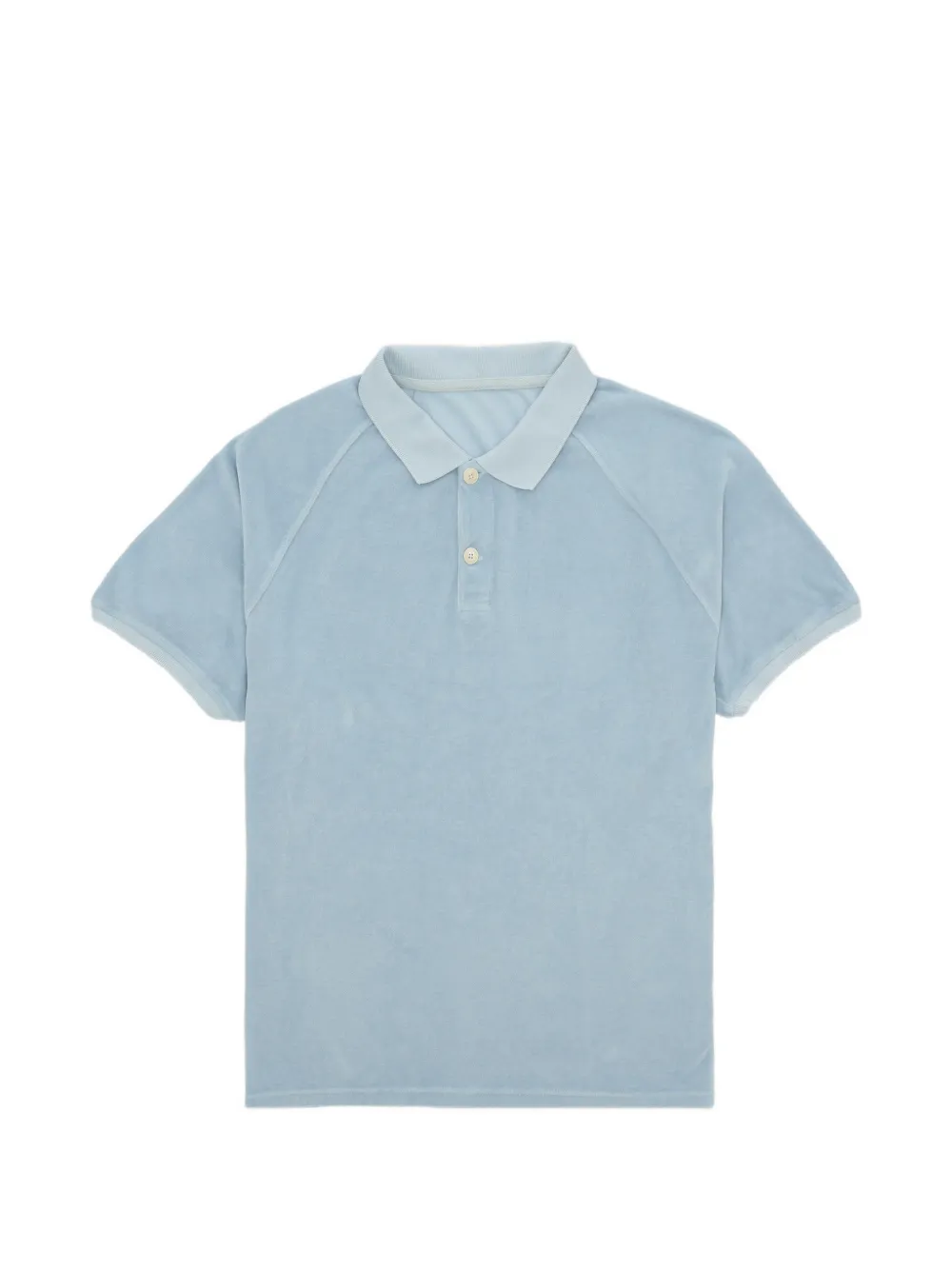Fortela Brody buttoned polo shirt - Blu