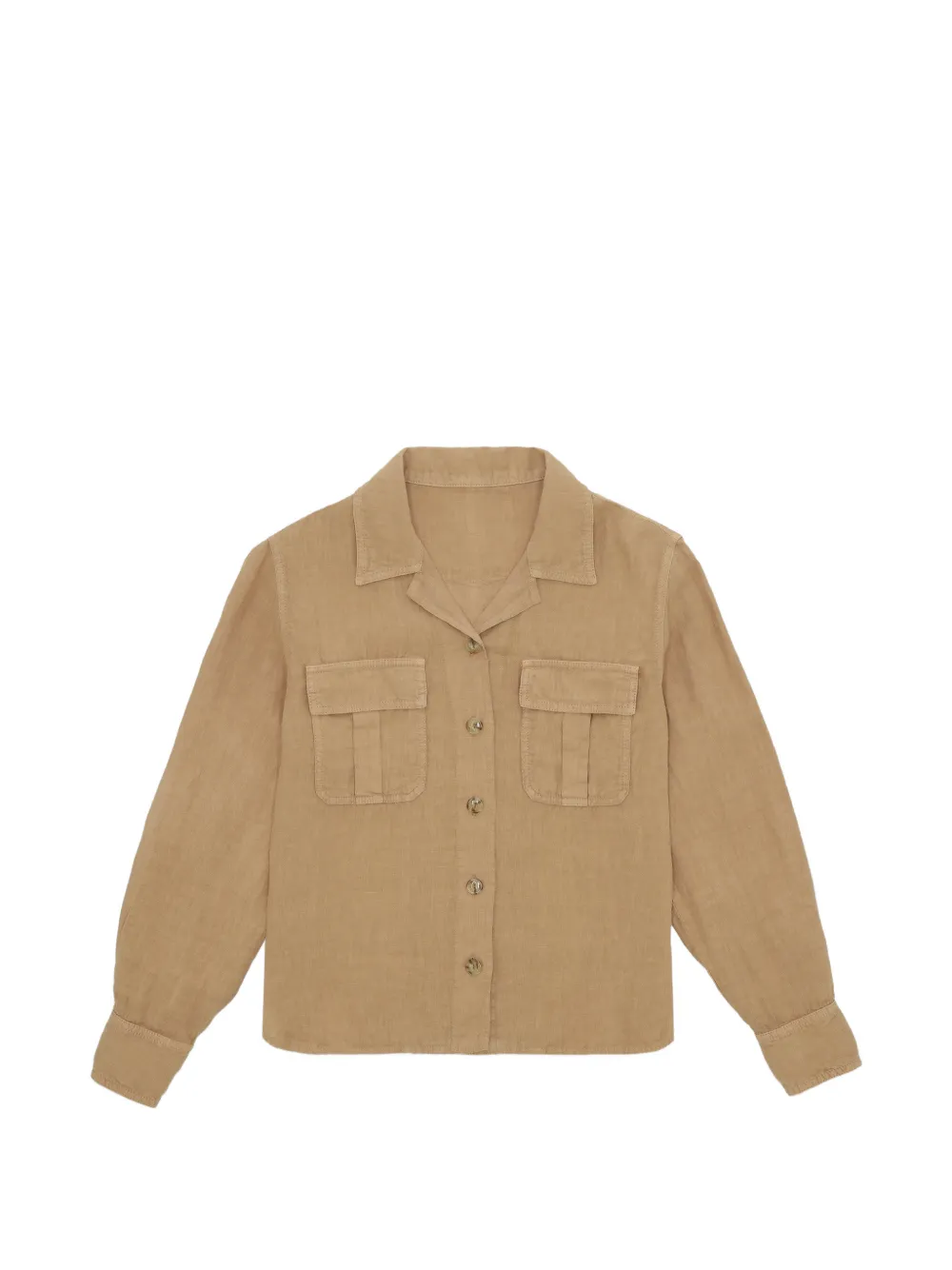 Fortela Bia military shirt - Toni neutri