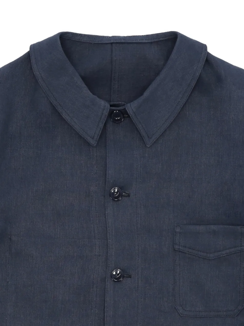 Fortela Boulevard shirtjack met opgestikte zak Blauw