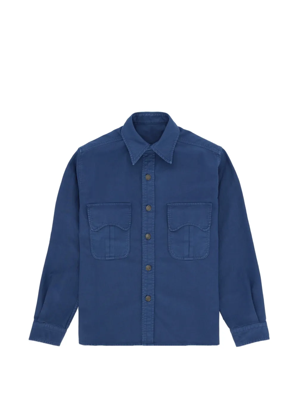 Fortela Kenny 2.0 cotton shirt jacket - Blu
