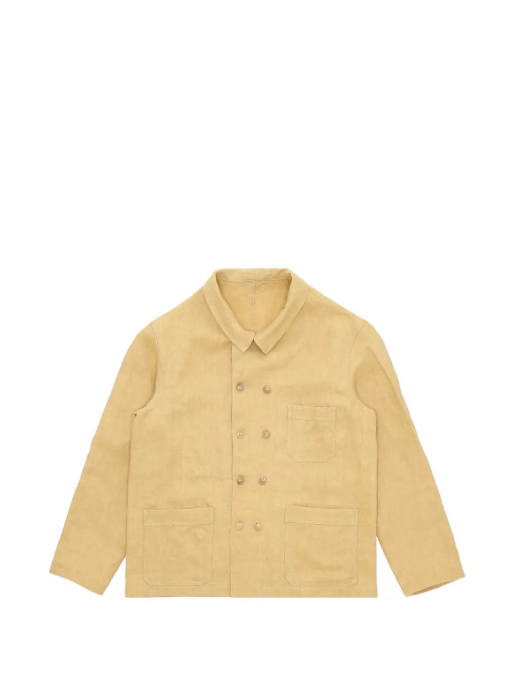 Fortela Garçon double-breasted overshirt - Toni neutri