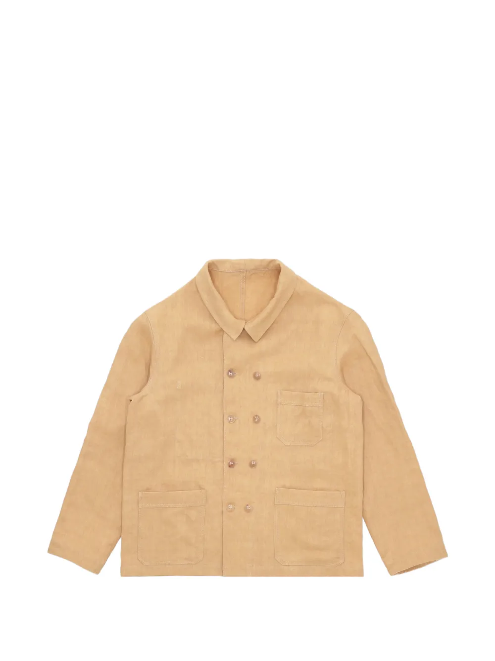 Fortela Garçon double-breasted overshirt - Toni neutri