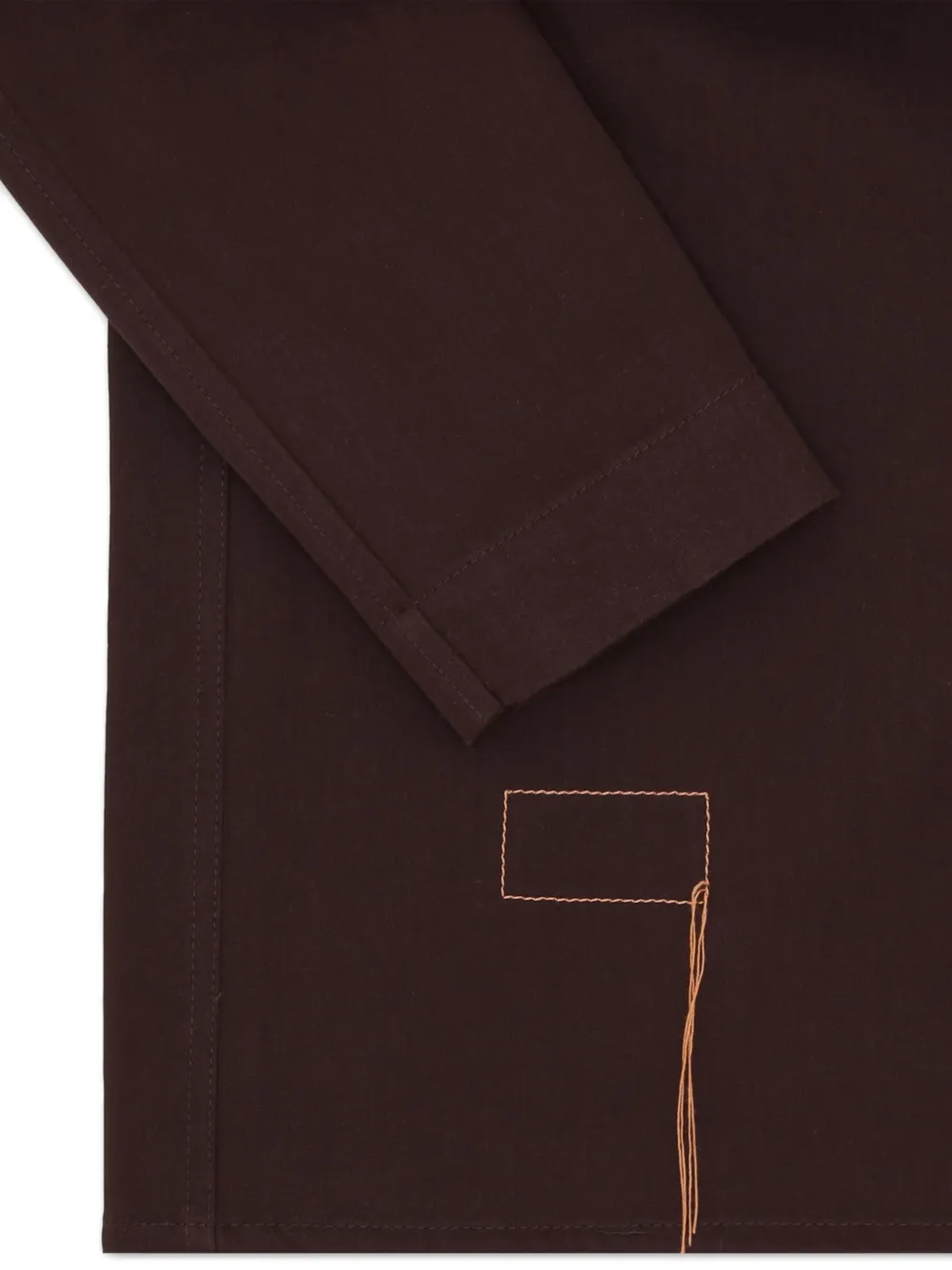 Fortela Boulevard shirtjack met opgestikte zak Bruin