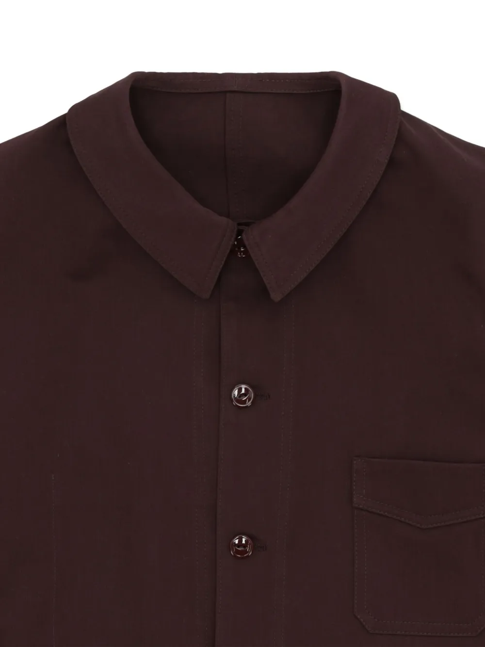 Fortela Boulevard shirtjack met opgestikte zak Bruin