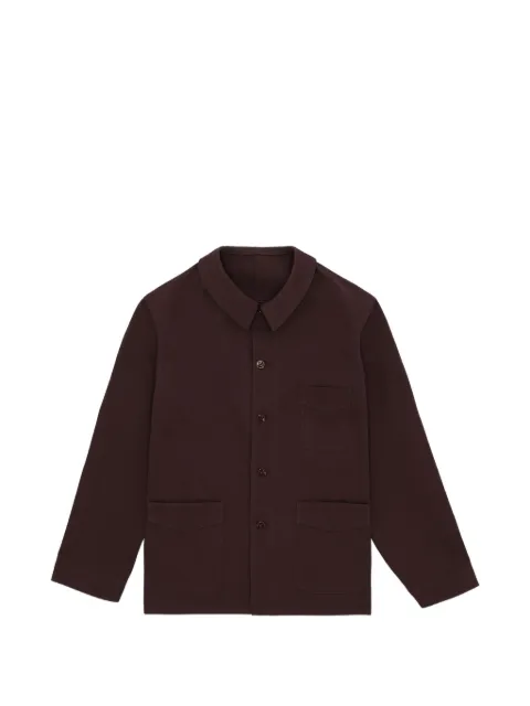 Fortela Boulevard patch-pocket shirt jacket