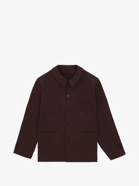 Fortela Boulevard patch-pocket shirt jacket