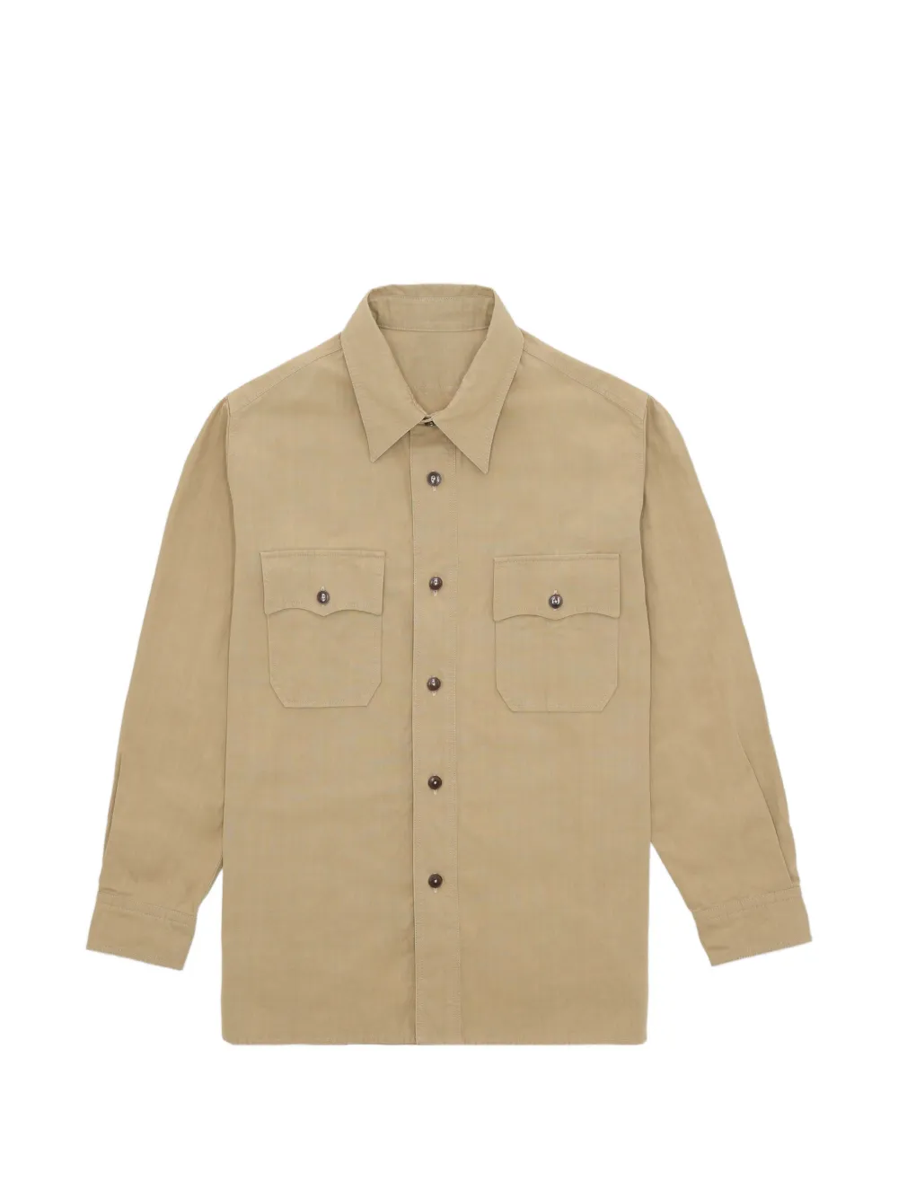 Fortela Cpo2.0 cotton shirt jacket - Toni neutri