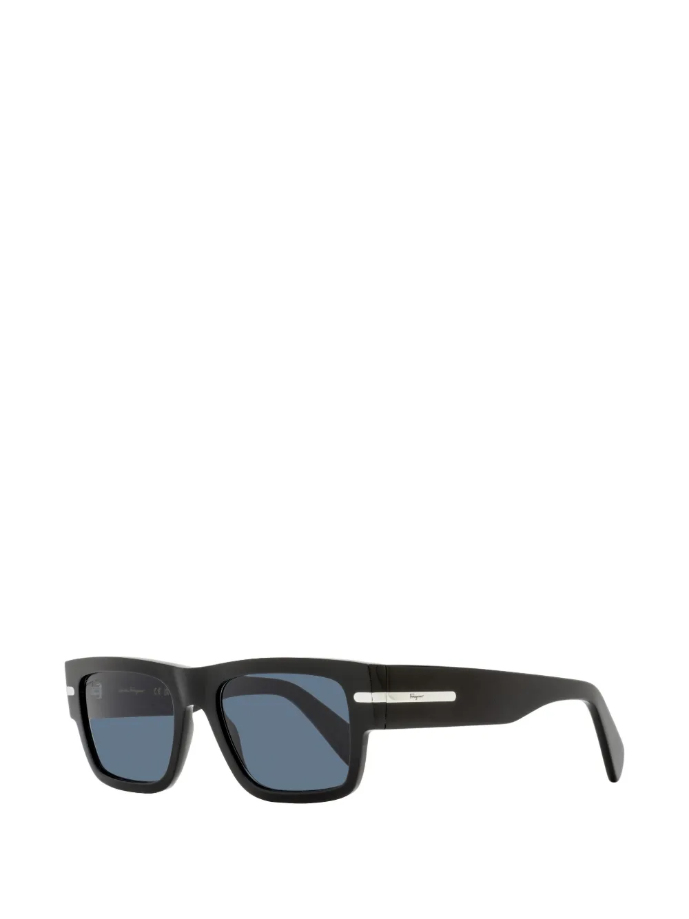Ferragamo Eyewear rectangle-frame sunglasses - Nero