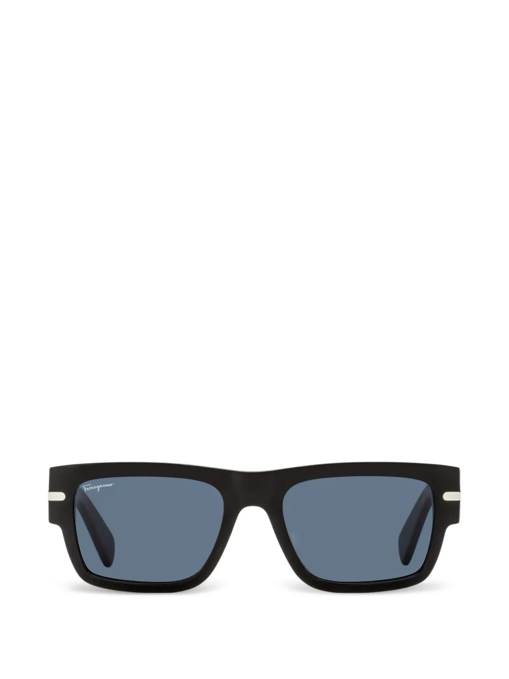 Ferragamo Eyewear rectangle-frame sunglasses - Nero