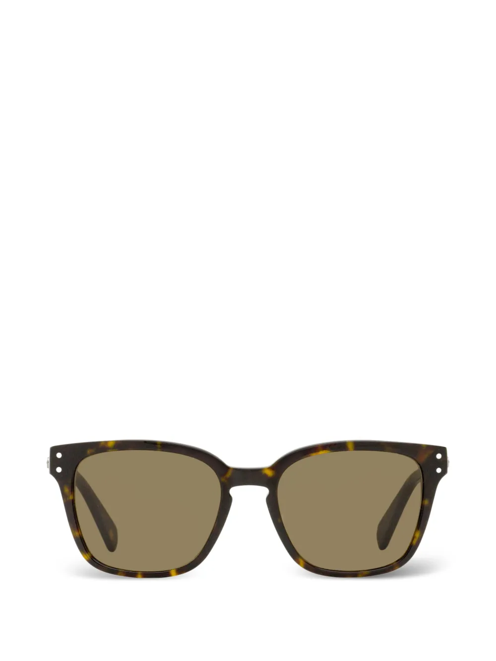 Ferragamo Eyewear rectangle-frame sunglasses - Marrone
