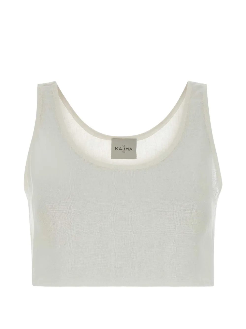 Le Kasha cropped top - Toni neutri