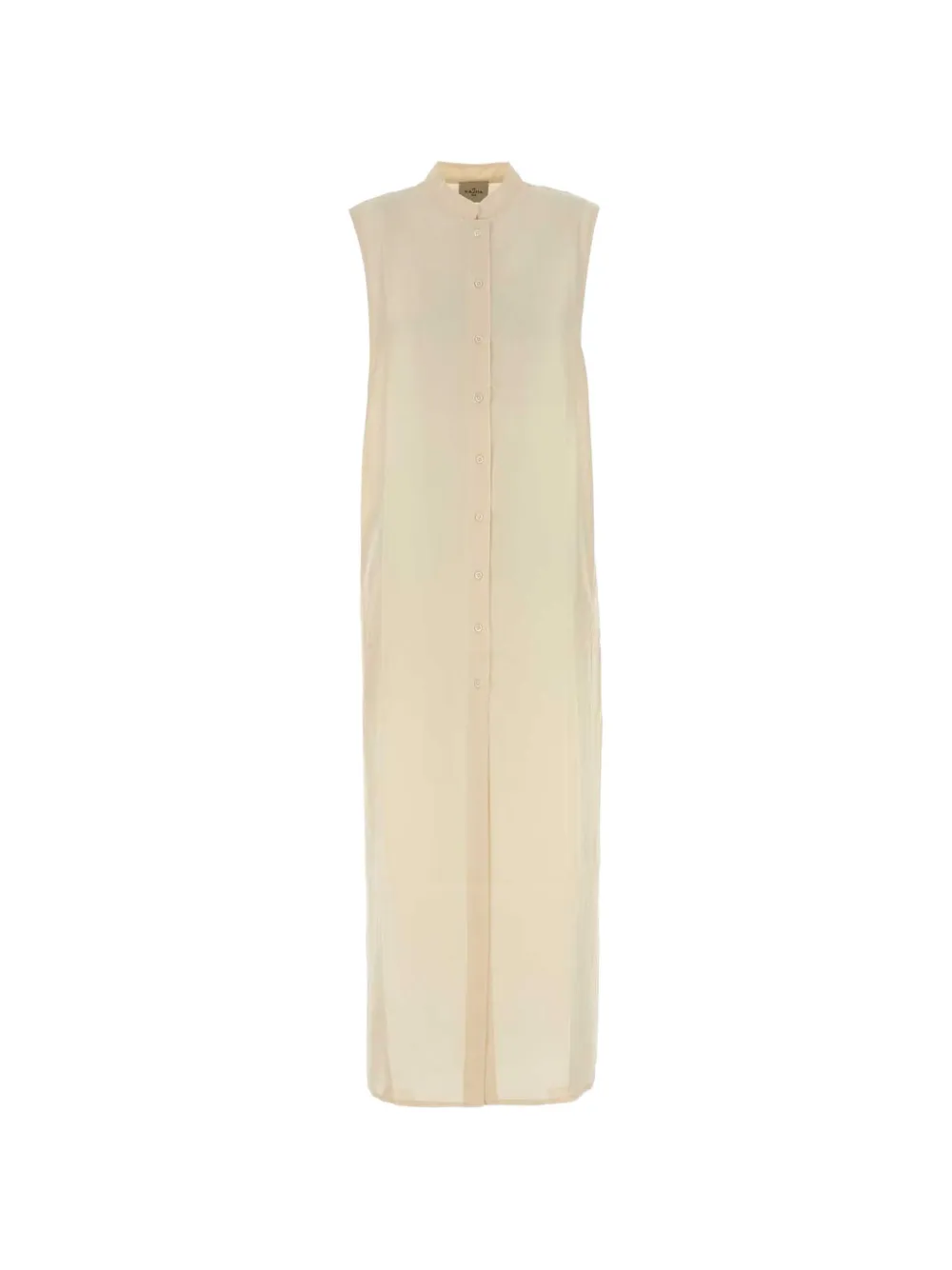 Le Kasha Namsa sleeveless maxi shirt dress - Neutrals