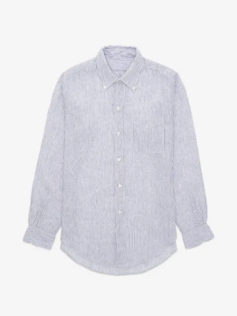 Fortela King striped linen shirt