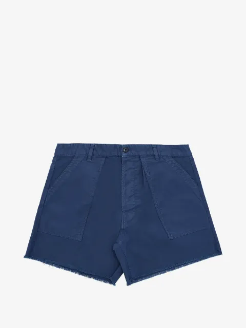 Fortela Colonel raw-edge shorts