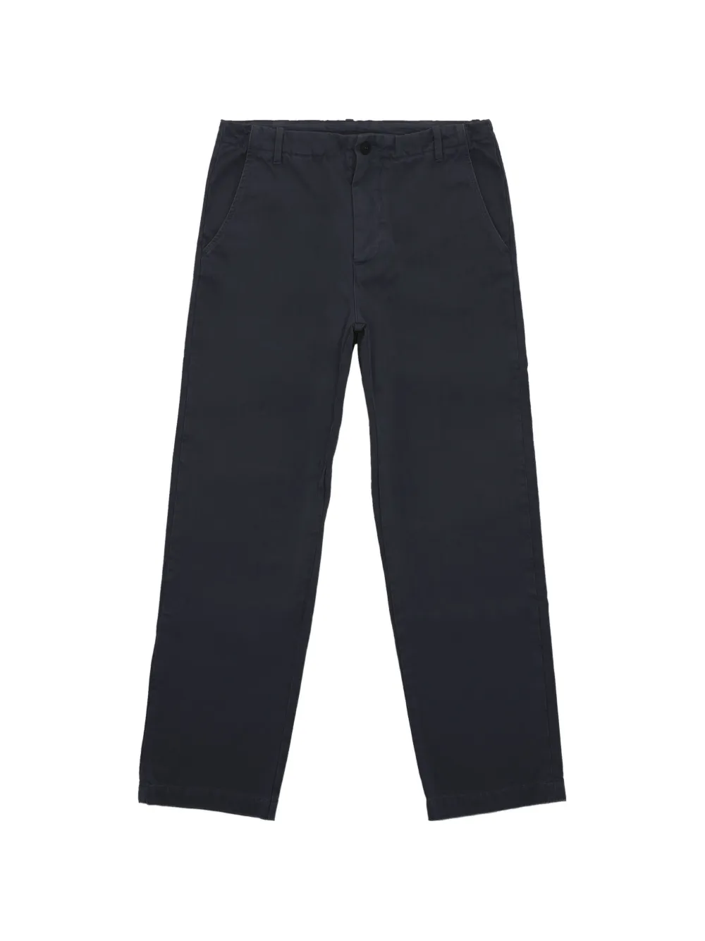 Fortela Hector herringbone cotton trousers - Blau