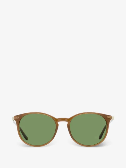 Ferragamo Eyewear lentes de sol con armazón redonda