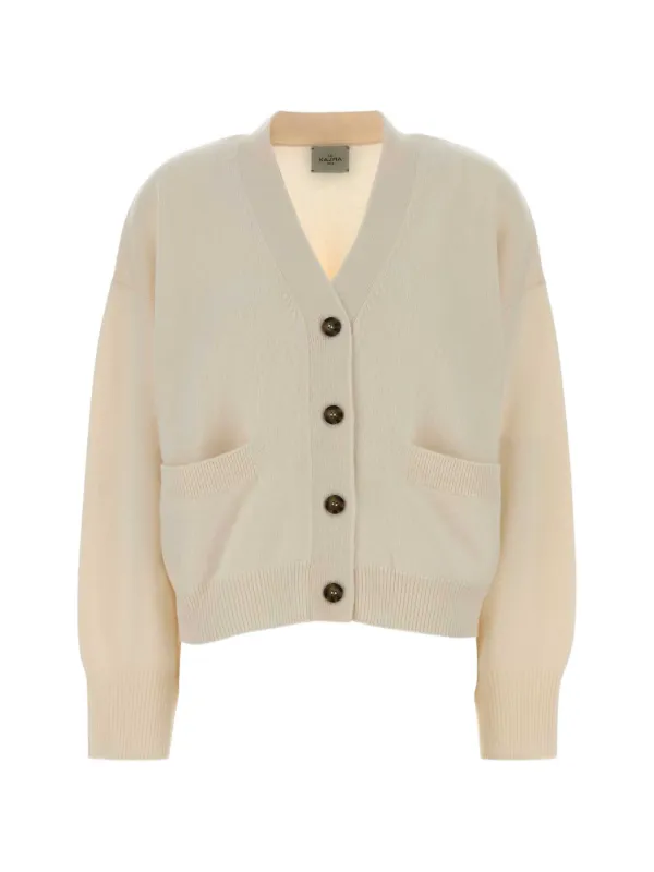 Le Kasha Troyes Cardigan in Neutrals