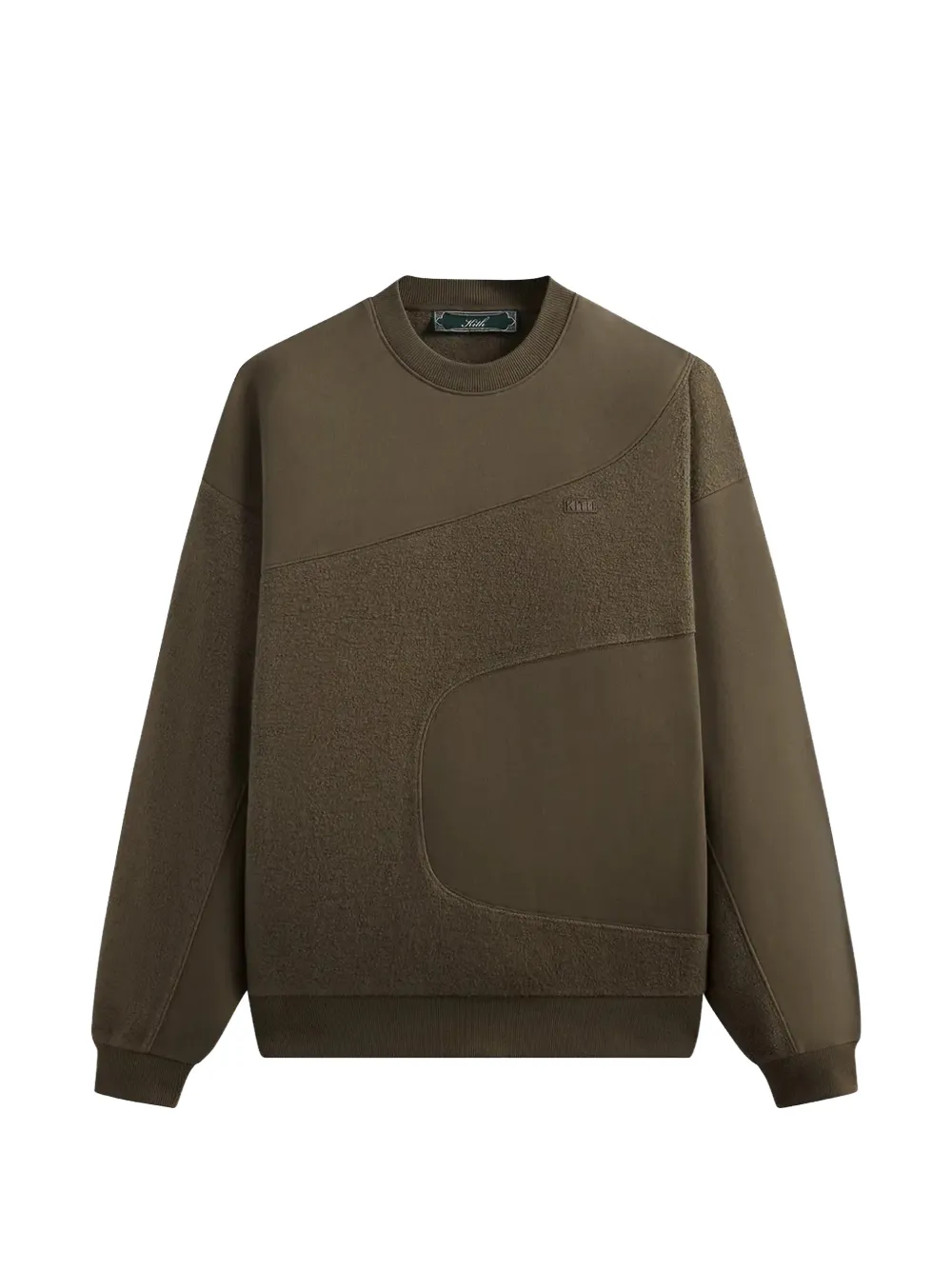 KITH Madison curved-seam sweatshirt - Verde