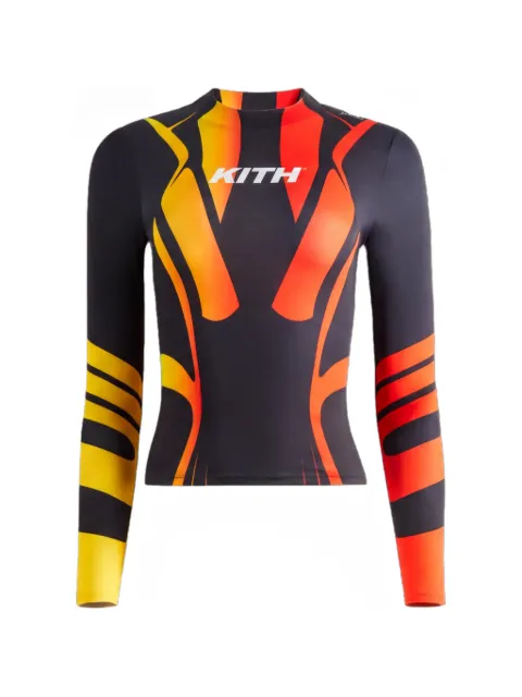 KITH Valen Surge logo-print top