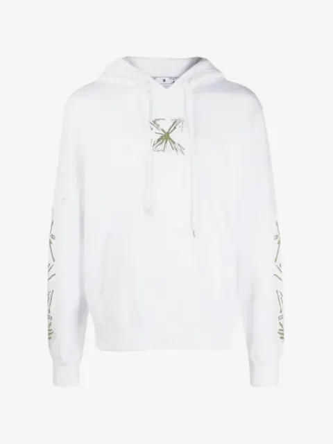 Off-White white hoodie