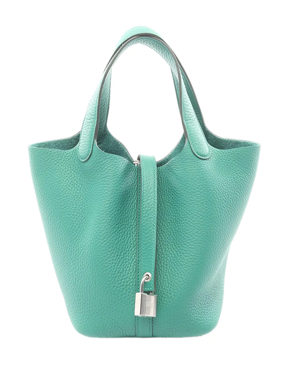Hermès Pre-Owned 2025 Clemence Picotin Lock 18 handbag - Verde