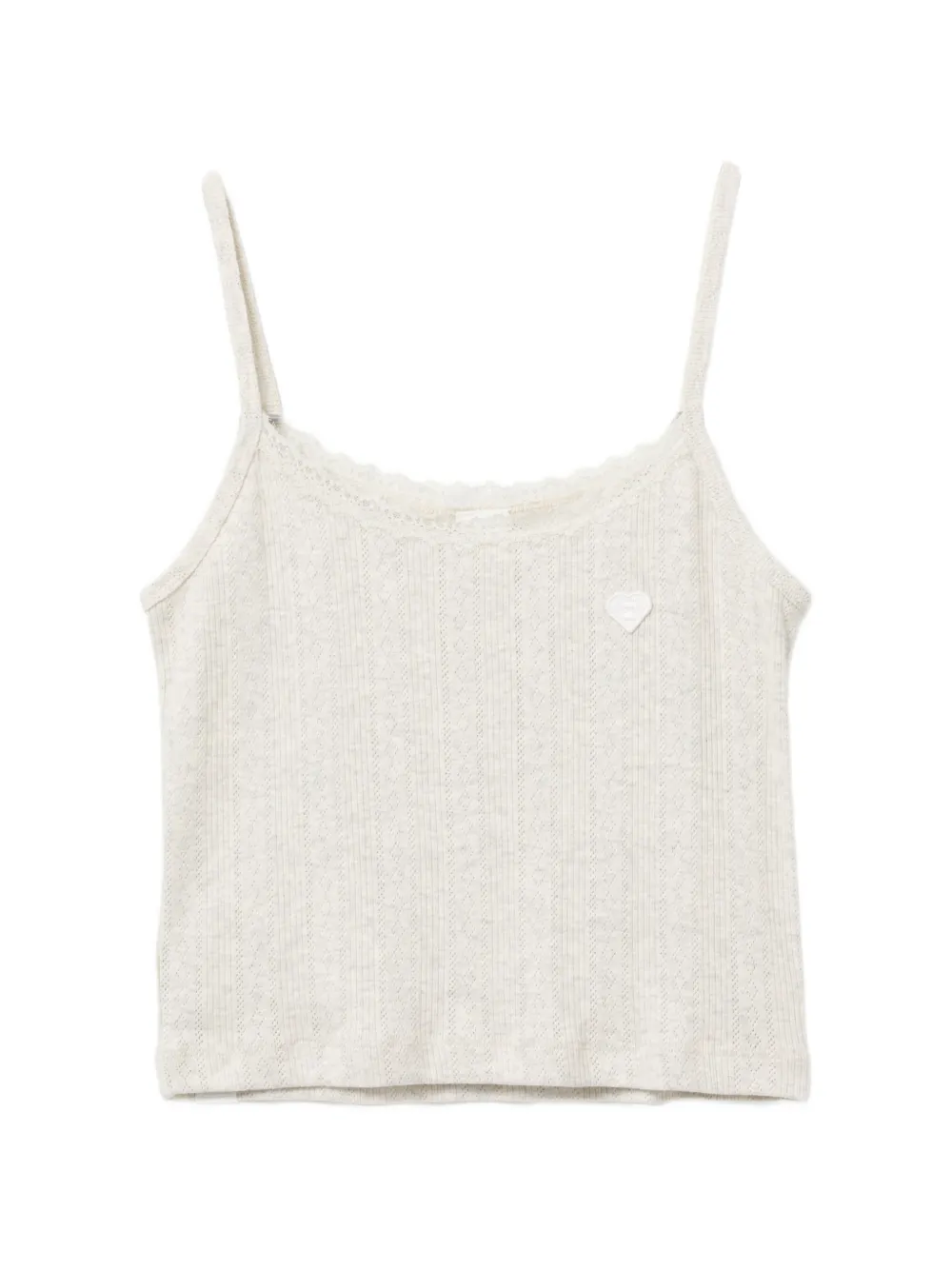 APEE™ by *A BATHING APE® logo-print cropped vest top
