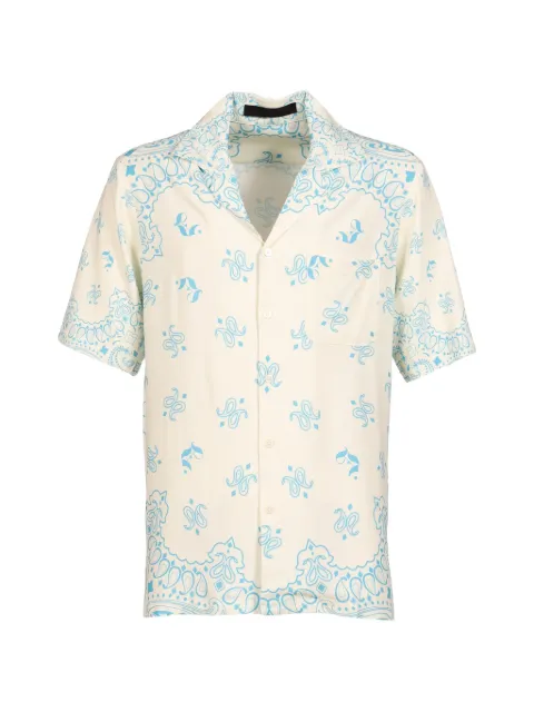 JUN/NAKAYAMA paisley-print short-sleeved shirt