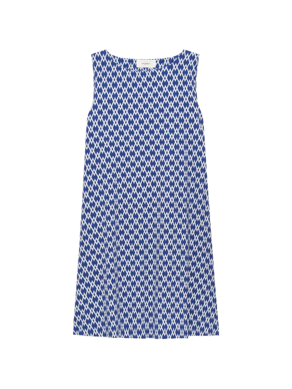 MALIPARMI Diamond Glow patterned mini dress - Blu