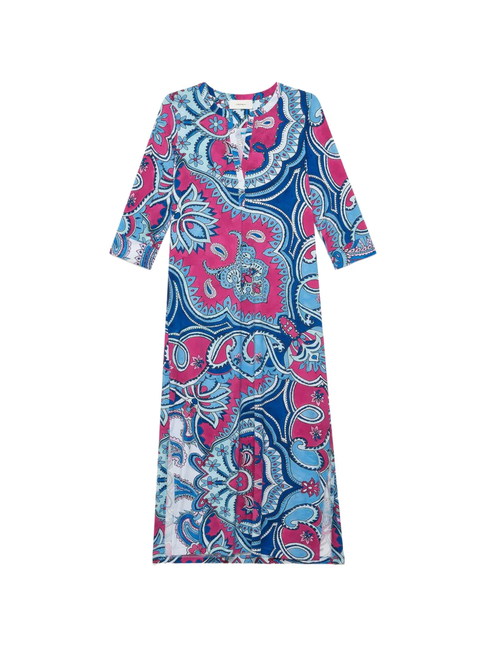 MALIPARMI Hippie Lotus paisley-print dress - Rosa