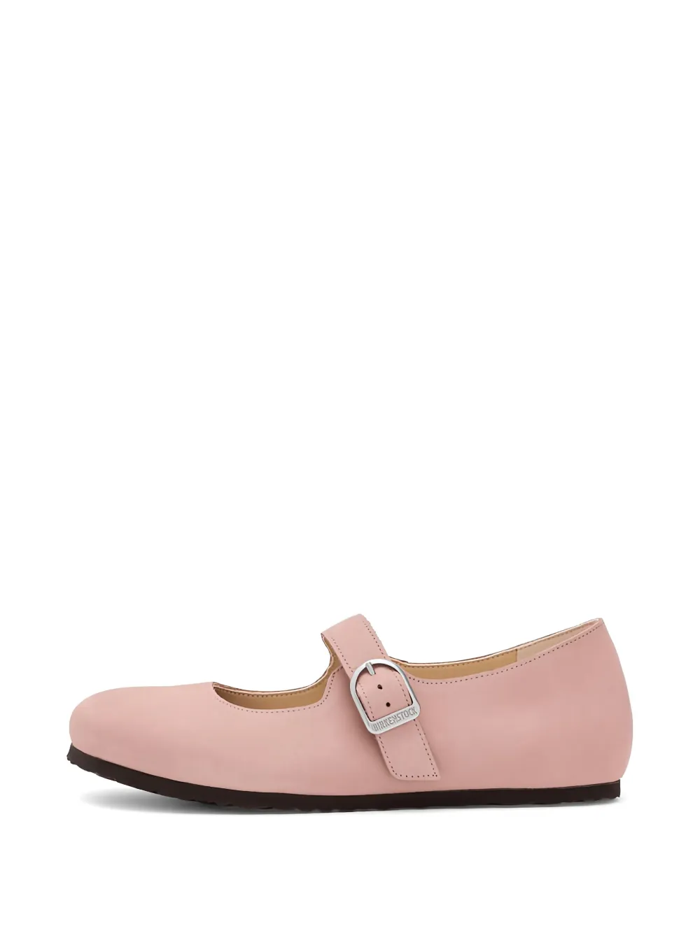 Birkenstock Santa Clarita leather ballet flats - Rosa