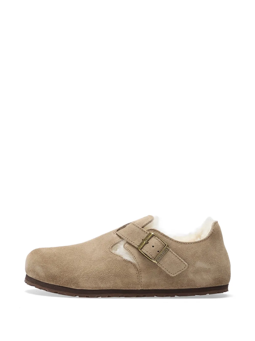 Birkenstock London Shearling suede sneakers - Toni neutri