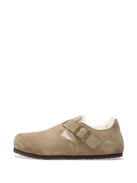 Birkenstock London Shearling suede sneakers